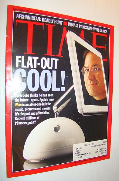 Image for Time Magazine, January 14, 2002 *Steve Jobs Cover* Time Magazine, January 14, 2002 *Steve Jobs Cover*
