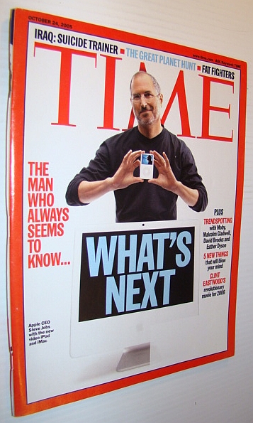 Image for Time Magazine, October 24, 2005 *Steve Jobs iPod and iMac Cover* Time Magazine, October 24, 2005 *Steve Jobs iPod and iMac Cover*