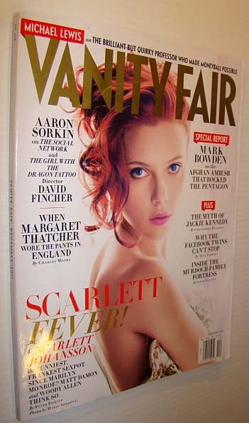 Vanity Fair Magazine, December 2011 - Scarlett Johansson Cover