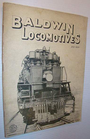 Image for Baldwin Locomotives (Magazine), July 1929 Baldwin Locomotives (Magazine), July 1929