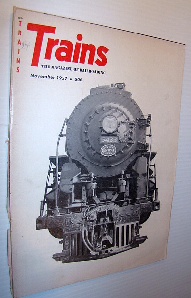 Image for Trains - The Magazine of Railroading, November 1957 Trains - The Magazine of Railroading, November 1957