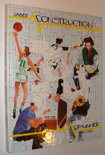 G.P. Vanier Secondary School Yearbook, 1989-1990, Courtenay, British Columbia