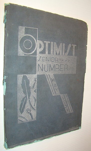 Optimist Senior Number, May 1931: Yearbook of South Side High School, Newark New Jersey