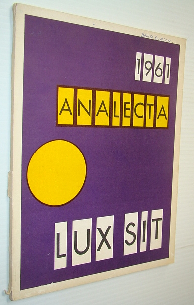Image for Analecta 1961 - Yearbook of Central Collegiate Institute, Calgary, Alberta Analecta 1961 - Yearbook of Central Collegiate Institute, Calgary, Alberta