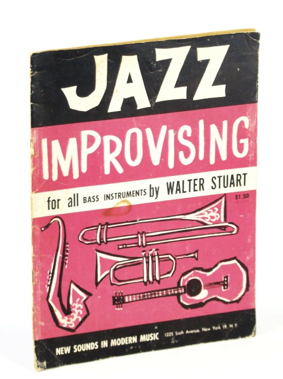 Image for Jazz Improvising For All Bass Instruments Jazz Improvising For All Bass Instruments