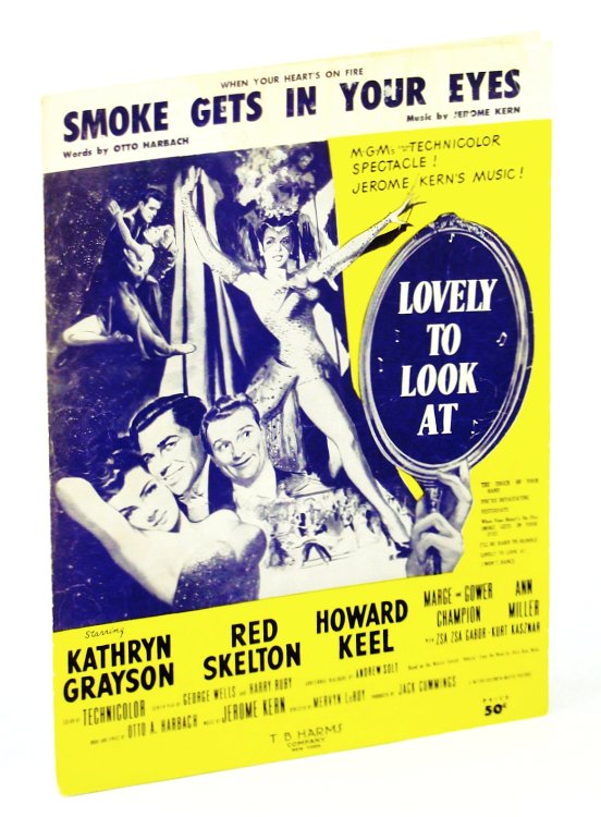 Image for When Your Heart's On Fire Smoke Gets In Your Eyes: Piano Sheet Music with Lyrics and Ukulele Chords When Your Heart's On Fire Smoke Gets In Your Eyes: Piano Sheet Music with Lyrics and Ukulele Chords
