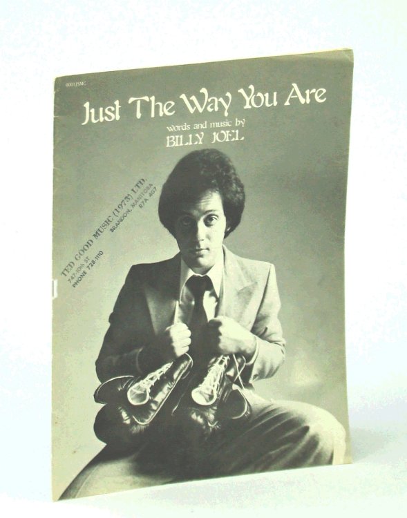 Just the Way You Are: Piano Sheet Music with Lyrics and Guitar Chrords