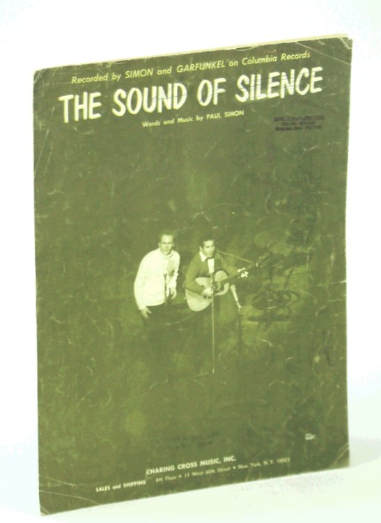 The Sound of Silence: Piano Sheet Music with Lyrics and Guitar Chords