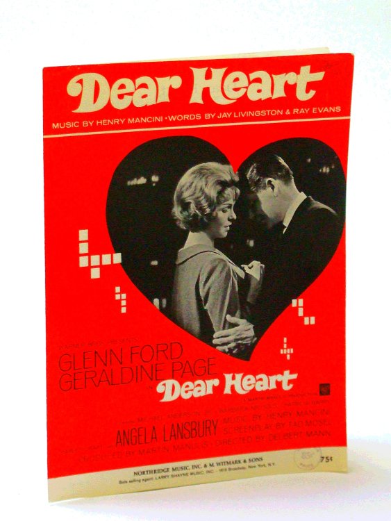Dear Heart: Sheet Music for Piano and Voice
