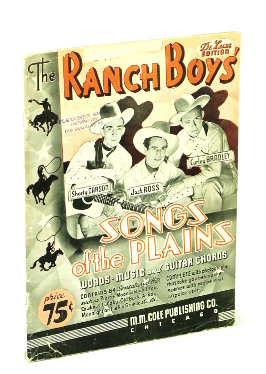 The Ranch Boys Songs of the Plains - De Luxe Edition