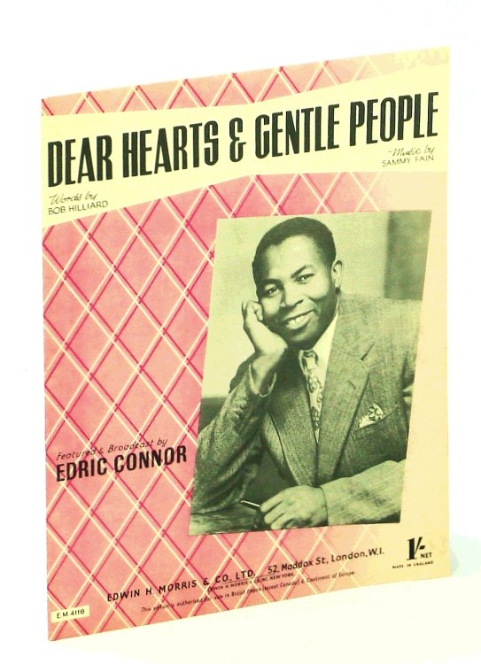 Dear Hearts and Gentle People - Sheet Music for Voice and Piano with Chords