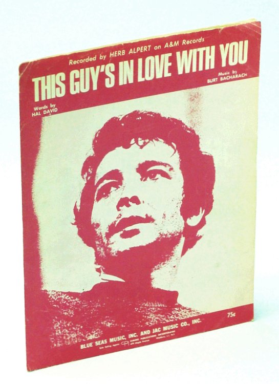 This Guy's in Love with You: Piano Sheet Music With Lyrics and Chords