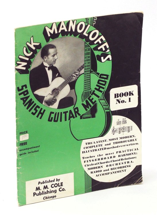 Nick Manoloff's Spanish Guitar Method: Book No. 1 [One]