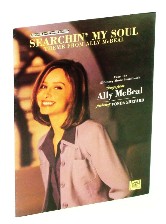 Searchin' My Soul - Theme From Ally McBeal: Piano Sheet Music With Lyrics and Guitar Chords From the 550/Sony Music Soundtrack 'Songs From Ally McBeal' Featuring Vonda Shepard