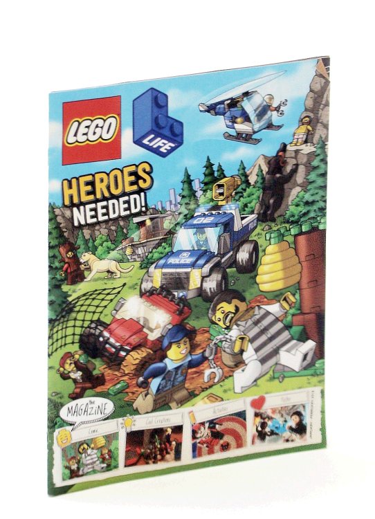 Lego Life Magazine, January - February 2018: Heroes Needed!