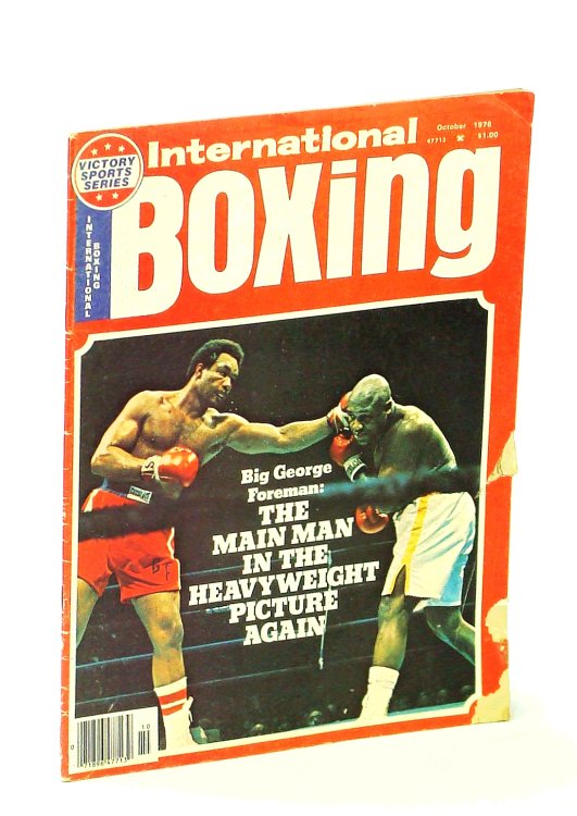 International Boxing [Magazine], October 1976 - George Foreman Cover Photo