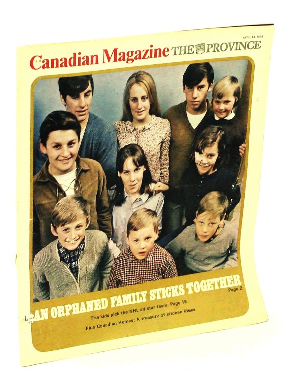 Canadian Magazine, April 13, 1968: The Ten Orphaned Macdonald Children of Cape Breton