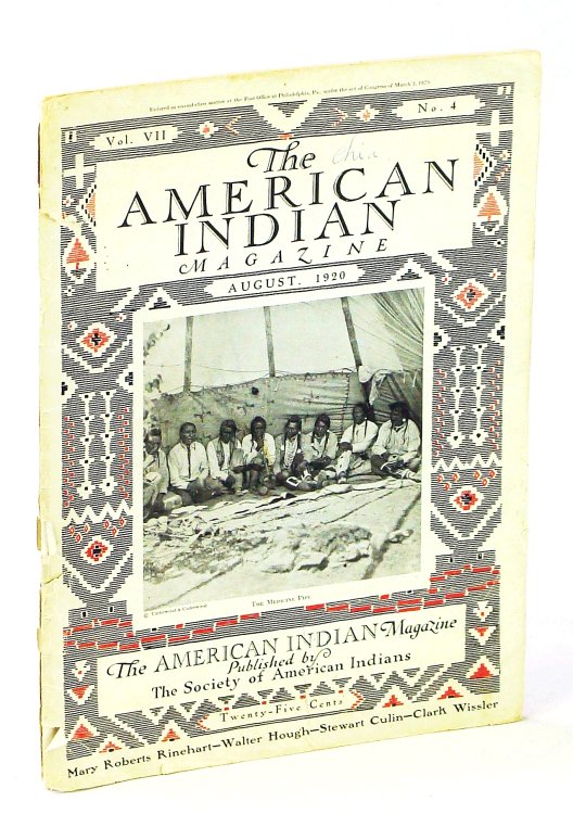 The American Indian Magazine, August [Aug] 1920 - The United States Versus The American Indian