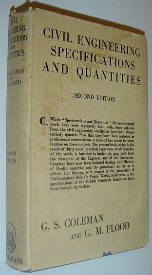 Civil Engineering Specifications and Quantities: Second Edition