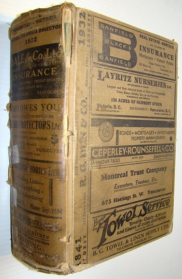 Image for Wrigley's British Columbia Directory 1932 - Volume 42 Wrigley's British Columbia Directory 1932 - Volume 42