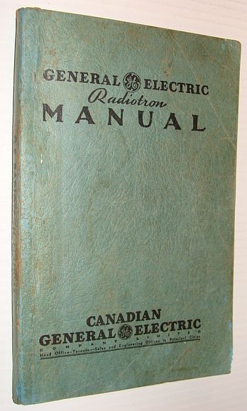 General Electric Radiotron Manual