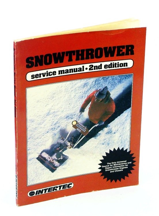 Image for Snowthrower Service Manual Snowthrower Service Manual