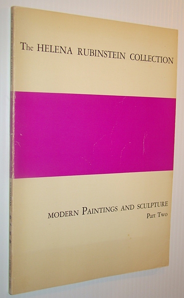 The Helena Rubinstein Collection - Modern Paintings and Sculpture, Part Two (2) - Parke-Bernet Galleries Inc. Sale Number 2431, April 27th, 1966