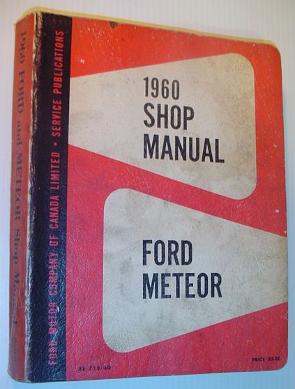 1960 Ford and Meteor Shop Manual - SE-715-60