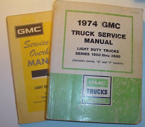 1974 GMC Truck (Series 10-30) Chassis Service Manual: Light Duty Trucks Series 1500 Through 3500 (Includes Jimmy, 
