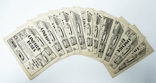 Image for Lot of Eleven 4mm Scale Lineside Lorries Model Plans Lot of Eleven 4mm Scale Lineside Lorries Model Plans