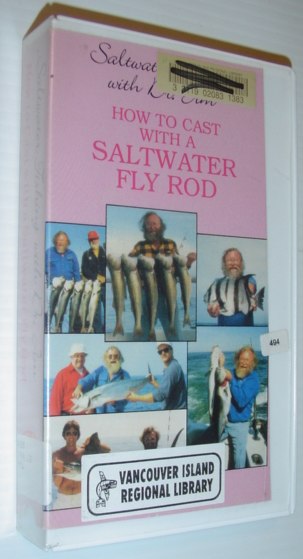How to Cast with a Saltwater Fly Rod: 44 Minute VHS Videotape in Case