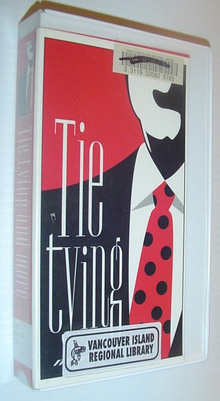 Tie Tying and More - 30 Minute VHS Video Tape with Case