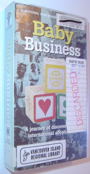 Baby Business - A Journey of Discovery in International Adoption: VHS Video Tape in Case