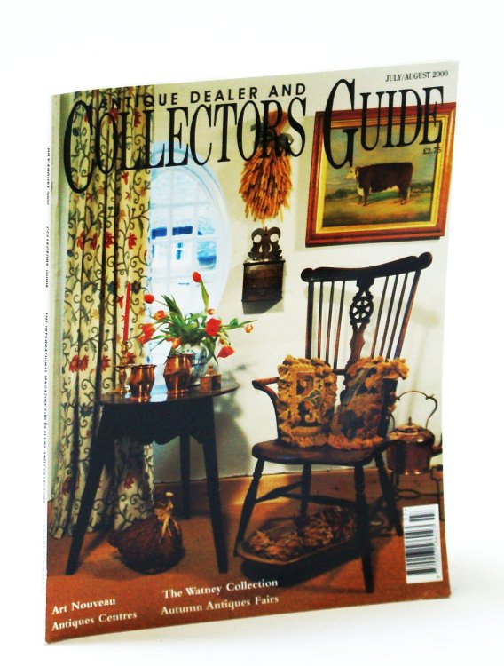 Image for Antique Dealer and Collectors Guide Magazine, July / August (Aug.) (Summer) 2000 - Watney Porcelain Collection / English Ceramic Satyr Mugs Antique Dealer and Collectors Guide Magazine, July / August (Aug.) (Summer) 2000 - Watney Porcelain Collection / English Ceramic Satyr Mugs