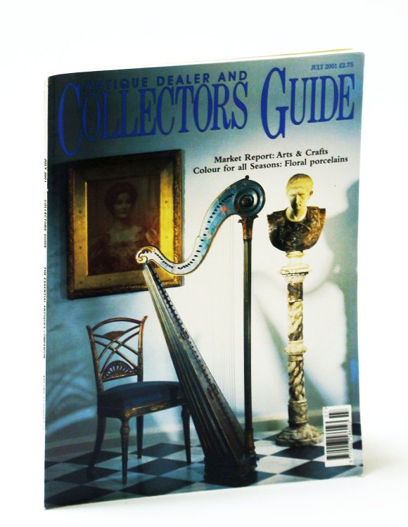 Antique Dealer and Collectors Guide Magazine, July 2001 - Joshua Gosselin of Guernsey