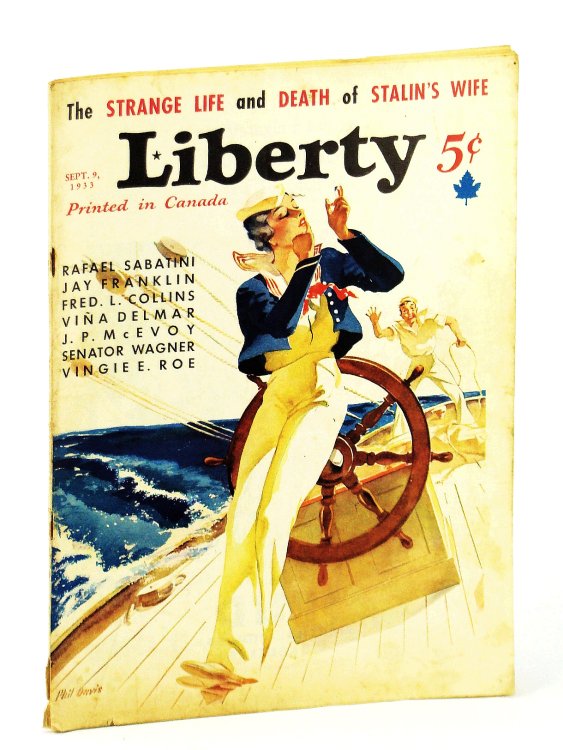 Liberty Magazine, September (Sept.) 9, 1933, Vol. 10, No. 36: The Strange Life and Death of Stalin's Wife