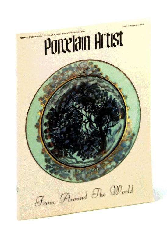 Porcelain Artist [Magazine] July / August [Aug.] 1989: Violets - A Piece of Cake