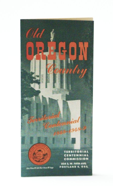 Old Oregon Country - Territorial Centennial 1848-1948/9