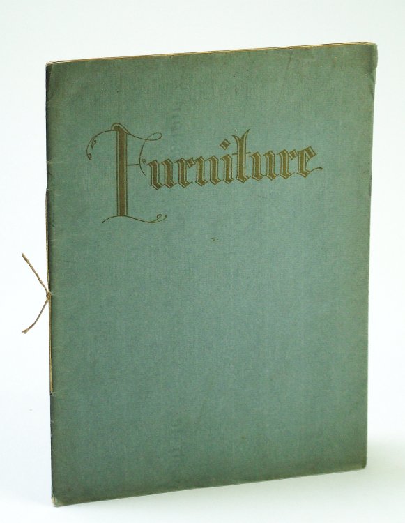 Furniture: Its Advertising Possibilities Through the Use of Intaglio Gravure