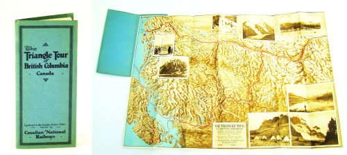 The Triangle Tour of British Columbia Canada - [Map] Supplement to the Canadian Rockies Folder