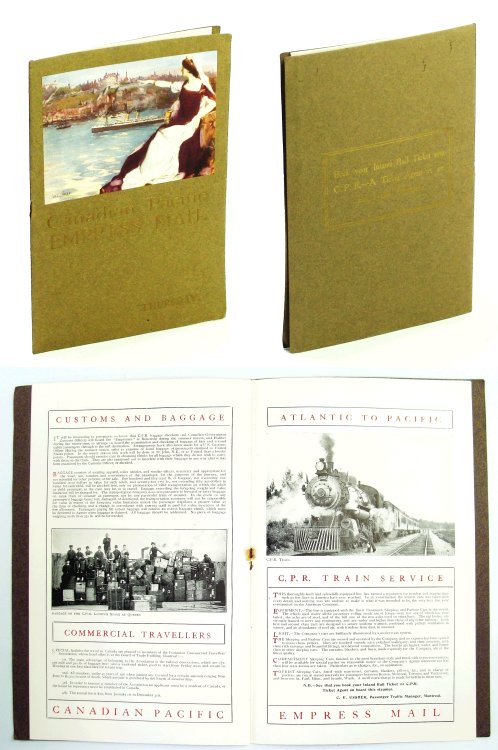 Canadian Pacific Empress Mail - Diary Of My Voyage To Canada: Thursday [Promotional Brochure]