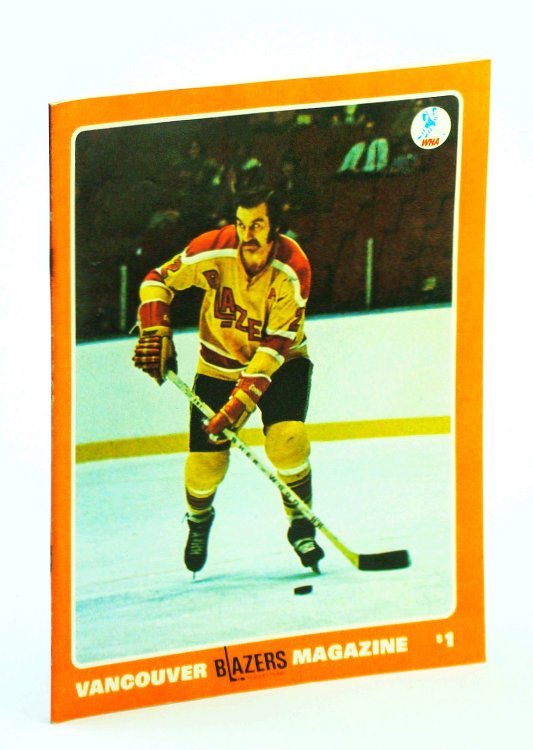 Vancouver Blazers Magazine, Volume II, Issue No. 32, March 12, 1975 : Duane Rupp Cover Photo