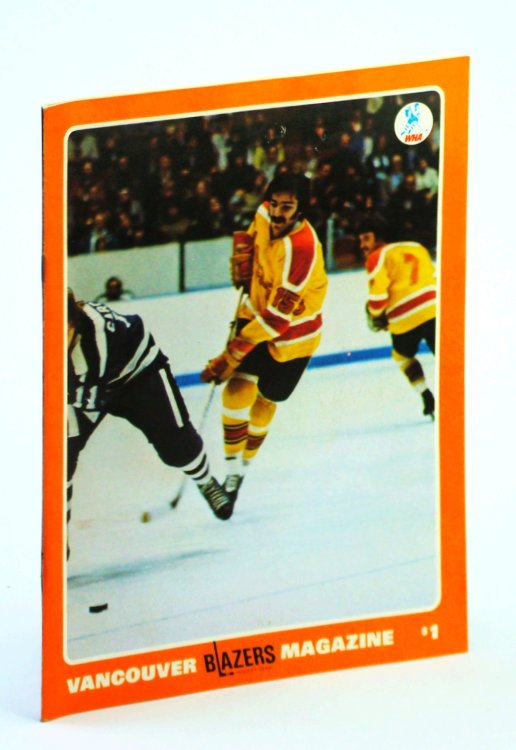 Vancouver Blazers Magazine, Volume II, Issue No. 31, March 9, 1975 : Cover Photo of Butch Deadmarsh