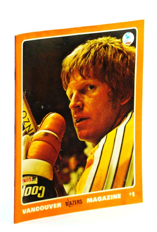 Vancouver Blazers Magazine, Volume II, Issue No. 25, February 5, 1975 : Cover Photo of Pat Stapleton