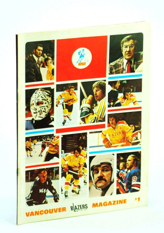 Vancouver Blazers Magazine, Volume II, Issue No. 4, October 20, 1974: Chicago Cougars Visit Vancouver