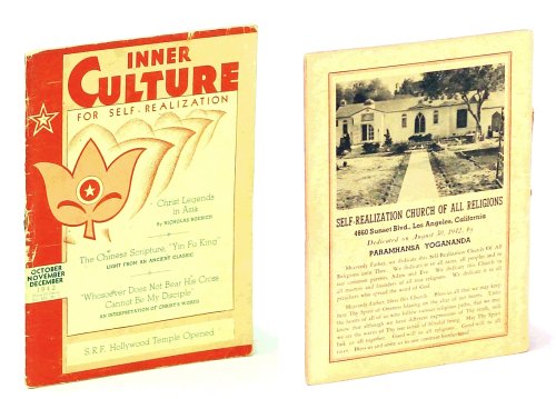 Inner Culture for Self-Realization [Magazine], October [Oct.] November [Nov.] December [Dec.] 1942, Vol. XIV, No. 2 - Christ Legends in Asia