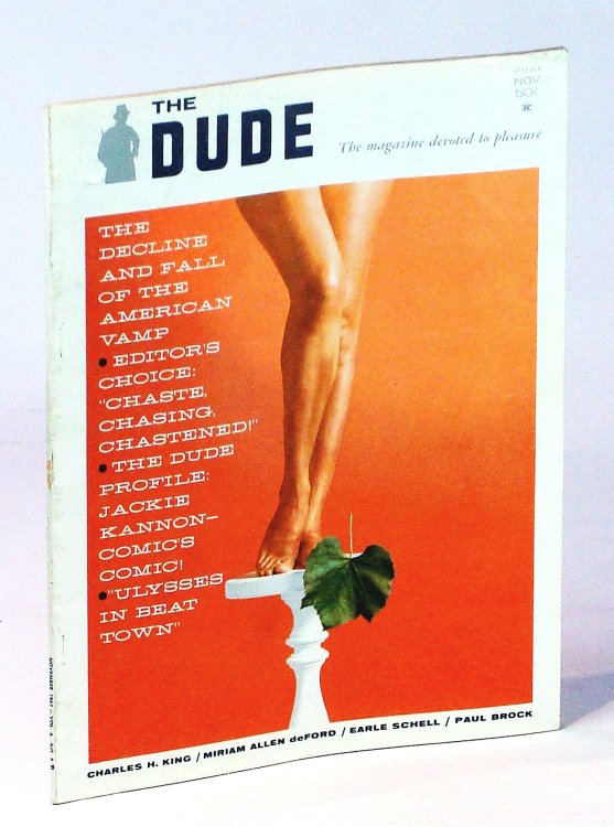 The Dude - The Magazine Devoted to Pleasure, November [Nov.] 1961, Volume 6, Number 2: Jackie Kannon