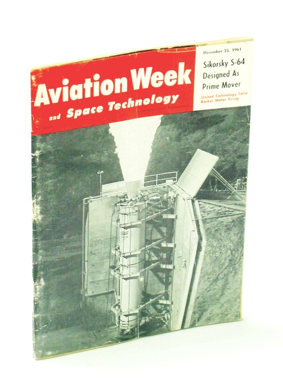 Aviation Week and Space Technology Magazine, 25 December 1961, Vol. 75, No. 26 - Sikorsky S-64 Feature Article