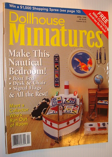 Dollhouse Miniatures, April 1998 - Make This Nautical Bedroom
