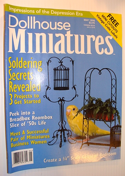 Dollhouse Miniatures, May 1998 - Soldering Secrets Revealed - 3 Projects
